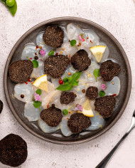 Fresh whole black Australian truffles