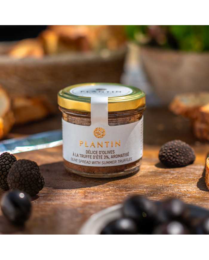 Délice d'olives à la truffe d'été 3% aromatisé