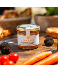 Delizia di carote e pomodori al tartufo estivo 5%, aromatizzata
