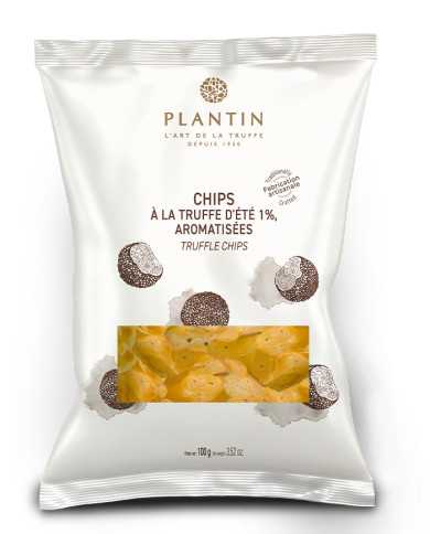 Chips à la truffe d'été aromatisées 1% - 100g