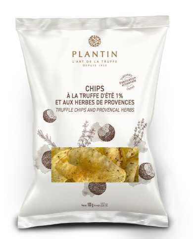 Chips à la truffe d'été 1% et aux herbes de Provence