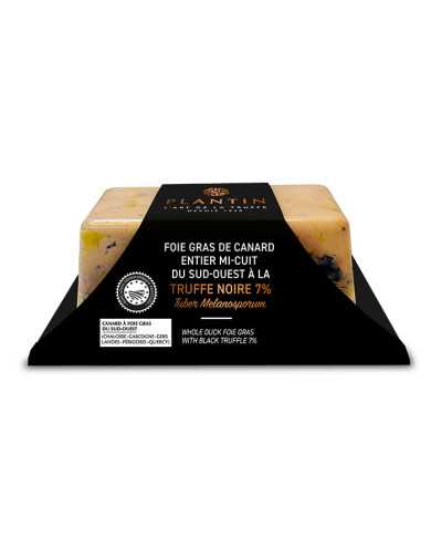Foie gras truffé mi-cuit 7% - 200g