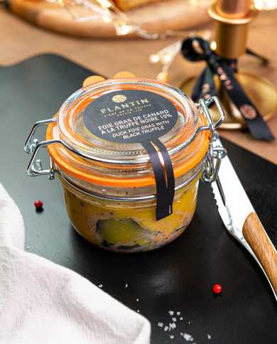 Foie Gras with 10% black truffle - 130g