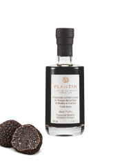 Preparazione culinaria a base di aceto balsamico di Modena al gusto di tartufo nero