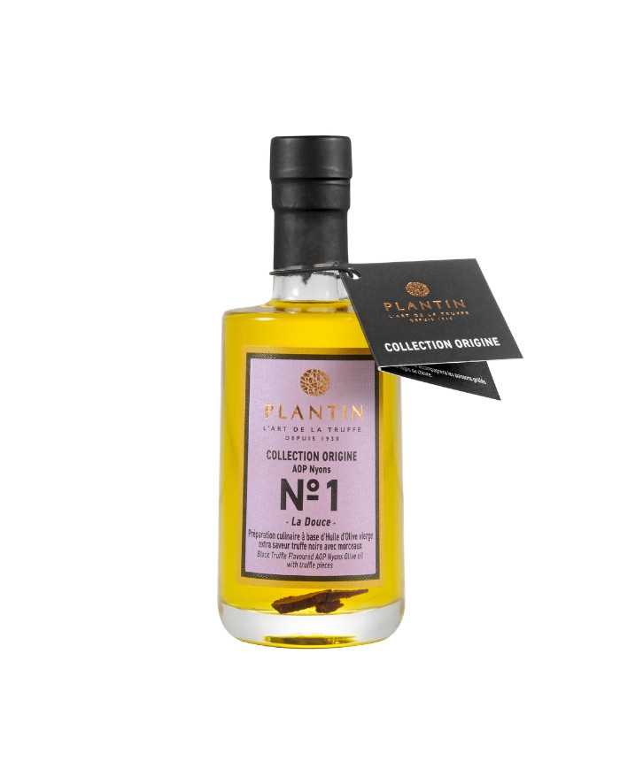 Natives Olivenöl extra aromatisiert, schwarze Trüffel - 100 ml