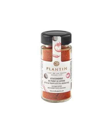 Condimento al pepe di Caienna e tartufo estivo 3%, aromatizzato - 50g