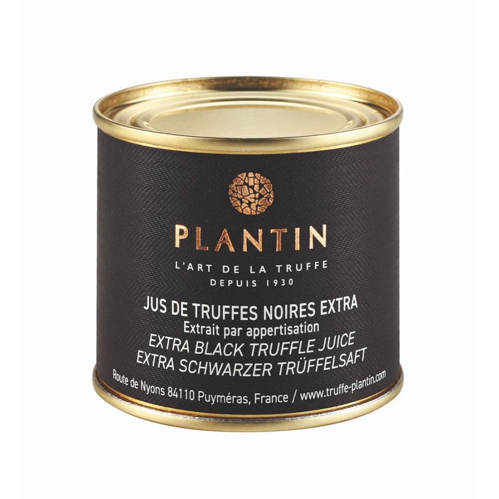 Jus de truffes noires extra 100g | PLANTIN - L'art de la truffe