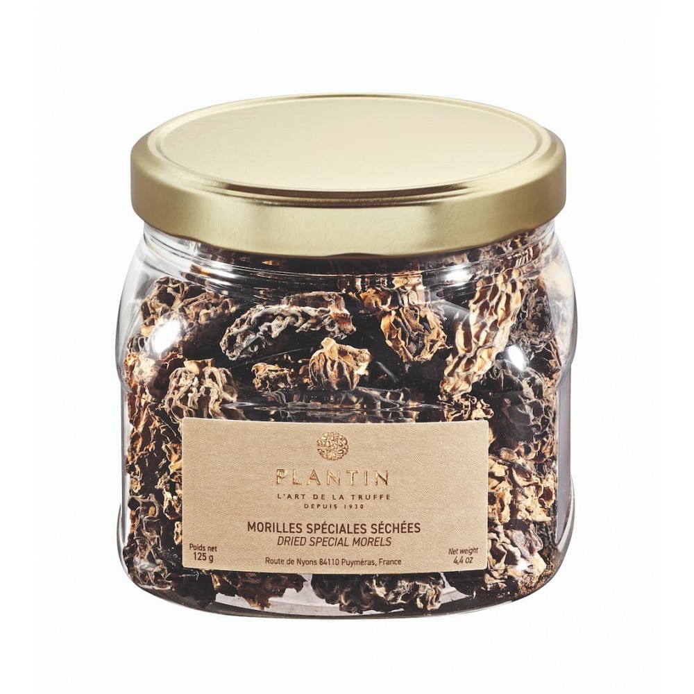 Morilles séchées sauvages  125g - L'art de la truffe
