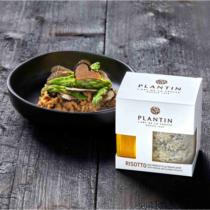 Risotto ai porcini e al tartufo estivo