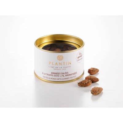 Mandorle salate al tartufo estivo 1,1%, aromatizzate
