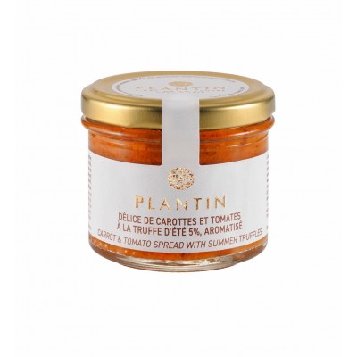 Delizia di carote e pomodori al tartufo estivo 5%, aromatizzata