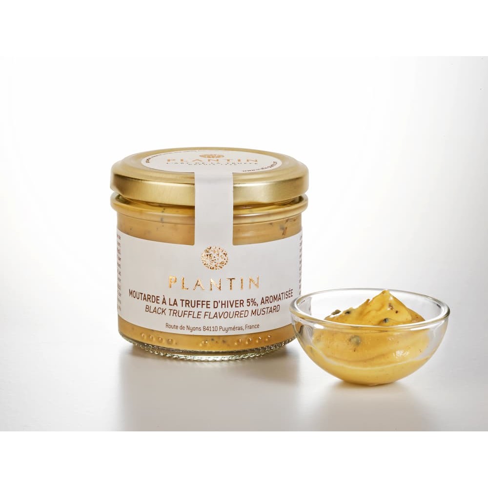 Winter truffle-flavoured mustard, truffle content 5% - 100 g