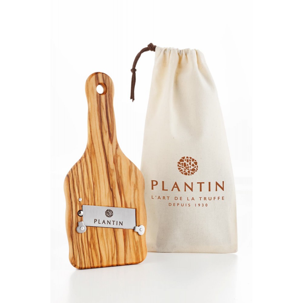 Mandoline à truffes en bois d'olivier