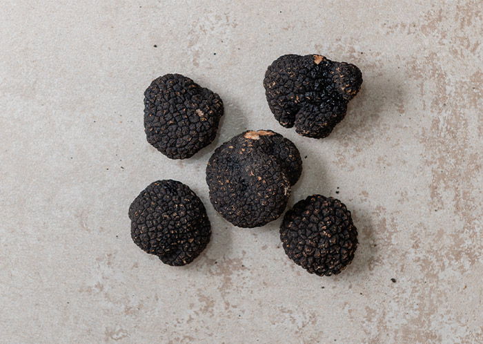truffe blanche fraîche